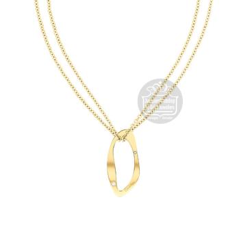 Calvin Klein Harmonious Connection Collier CJ35000684 verguld