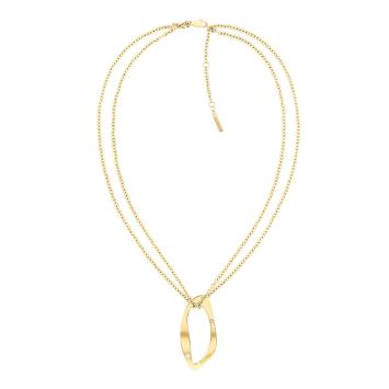 Calvin Klein Harmonious Connection Collier CJ35000684 verguld