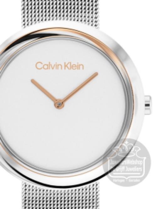 Calvin Klein CK25200011 Horloge Dames Bicolor