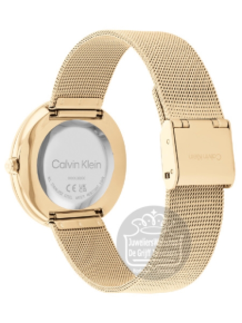 Calvin Klein CK25200012 Horloge Dames Goud