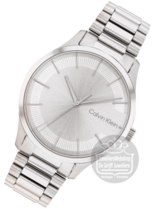 Calvin Klein CK25200041 Iconic Bracelet Horloge Dames Zilver