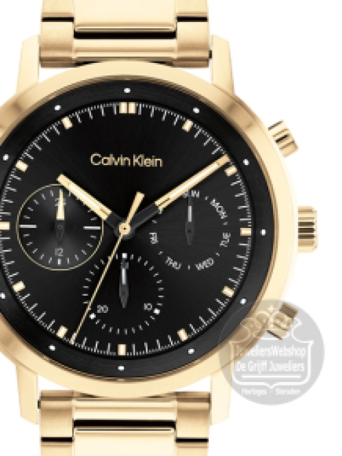 Calvin Klein CK25200065 Gauge Horloge Heren Goud