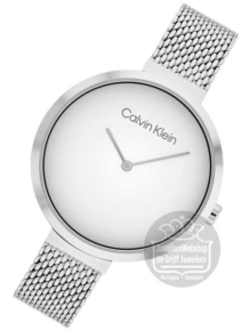 Calvin Klein CK25200079 Horloge Dames Zilver
