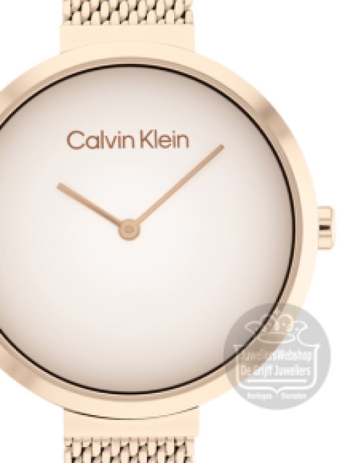 Calvin Klein CK25200080 Horloge Dames Rose