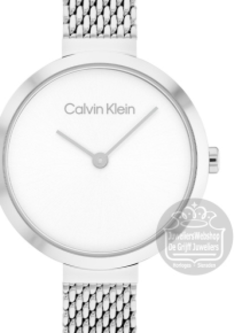 Calvin Klein CK25200082 Horloge Dames Zilver