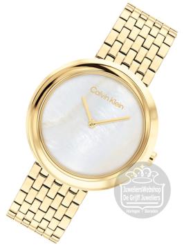 Calvin Klein CK25200321 Horloge Dames Goud