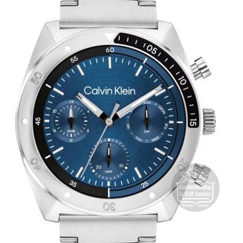 Calvin Klein CK25200464 Flex Horloge Heren Blauw