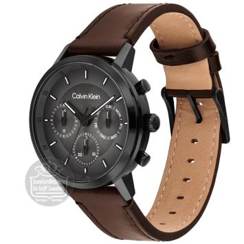 Calvin Klein CK25200498 Gauge Horloge Heren Blauw