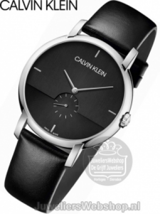 Calvin Klein Established herenhorloge K9H2X1C1 zwart