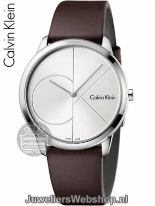 calvin klein K3M221G6 minimal horloge heren/uni