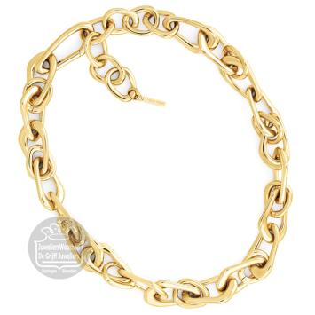 Calvin Klein Statement Links Collier CJ35000746 verguld