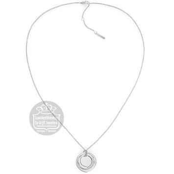 Calvin Klein Spiral Collier CJ35000760 staal