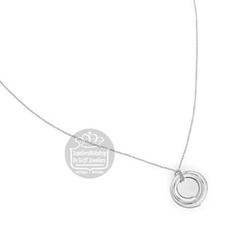 Calvin Klein Spiral Collier CJ35000760 staal