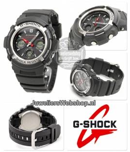 Casio AWG-M100-1AER G-Shock Radio controlled Zilver