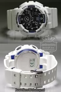 Casio G-SHOCK GA-100B-7AER Wit G-Shock Horloge JuweliersWebshop