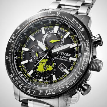 Citizen BY3006-53E Radio Controlled Promaster Geo-Trecker Heren Horloge