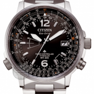 Citizen Radio Controlled Titanium Horloge CB0230-81E