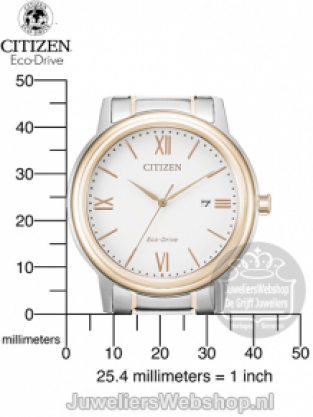 citizen eco drive sport horloge AW1676-86A Bicolor