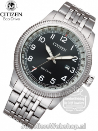 citizen eco drive sport horloge BM7480-81L Blauw