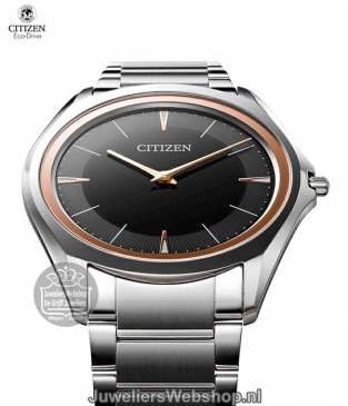 citizen ultra plat eco drive titanium heren horloge ar5034-58e elegance