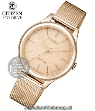 citizen eco drive dames horloge em0503-83x elegance