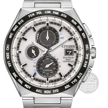 Citizen Radio Controlled Titanium Horloge AT8238-84A