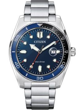 citizen eco drive horloge AW1761-89L Blauw