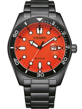 citizen eco drive horloge AW1765-88X Oranje