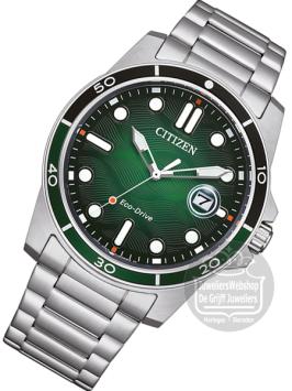 citizen eco drive horloge AW1811-82X Groen