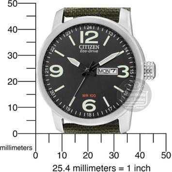 Citizen BM8470-11EE Pilot Groen