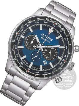 Citizen CA4500-91L chrono horloge heren blauw
