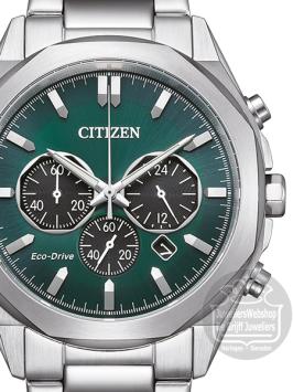 Citizen CA4590-81X chrono horloge heren groen