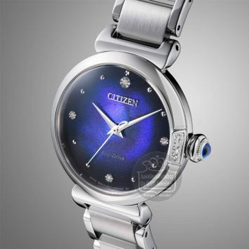 Citizen Dames Horloge united with blue EM1060-87L Limited