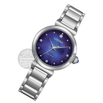 Citizen Dames Horloge united with blue EM1060-87L Limited