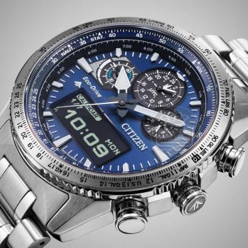 Citizen JV2000-51L Chrono Digi Promaster Sky Heren Horloge