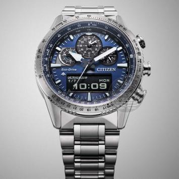 Citizen JV2000-51L Chrono Digi Promaster Sky Heren Horloge