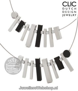 clic c184z collier met staafjes