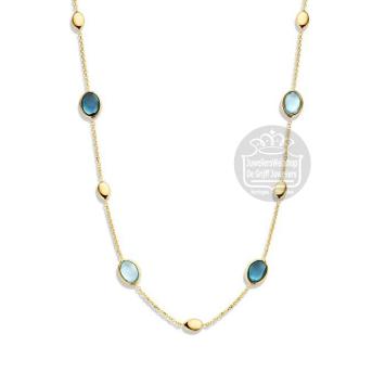 Excellent Jewelry collier CW136736 geelgoud topaas