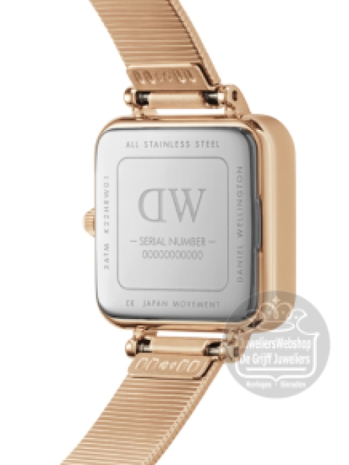 Daniel Wellington Quadro Studio Rose horloge DW00100517