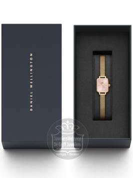 Daniel Wellington Quadro Mini Evergold horloge DW00100655