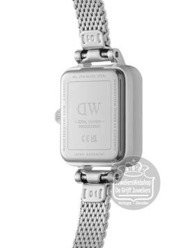 Daniel Wellington Quadro Mini Lumine Bezel Silver horloge DW00100732