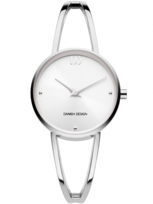 danish design dames horloge zilverkleurig staal iv62q1230