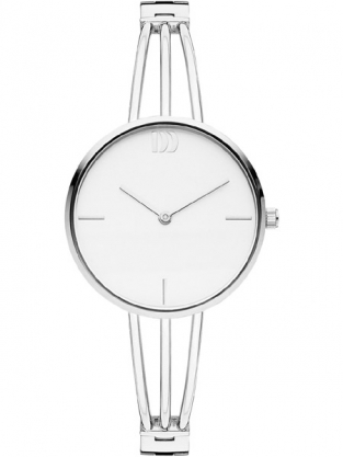 danish design dames horloge zilverkleurig staal iv62q1252