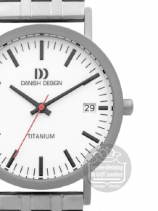 danish design rhine IQ92Q199 horloge titanium