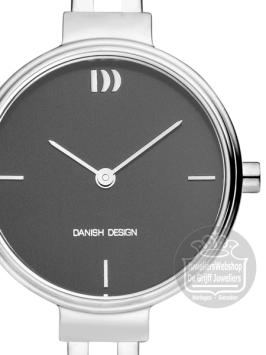 danish design 1265 dames horloge grijs