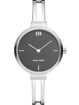 danish design dames horloge grijs staal IV64Q1265