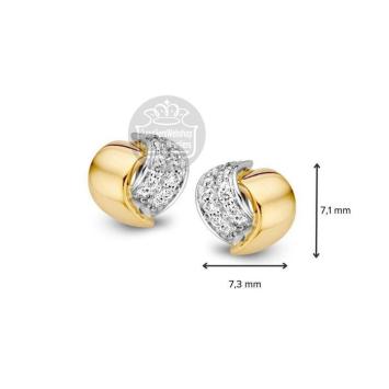 Excellent Jewelry Oorbellen diamant OP416397 bicolor