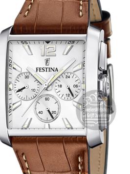 festina On the Square chronograaf horloge F20636-1