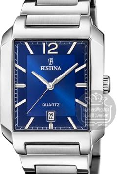 festina On the Square chronograaf horloge F20677-3