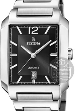 festina On the Square chronograaf horloge F20677-4